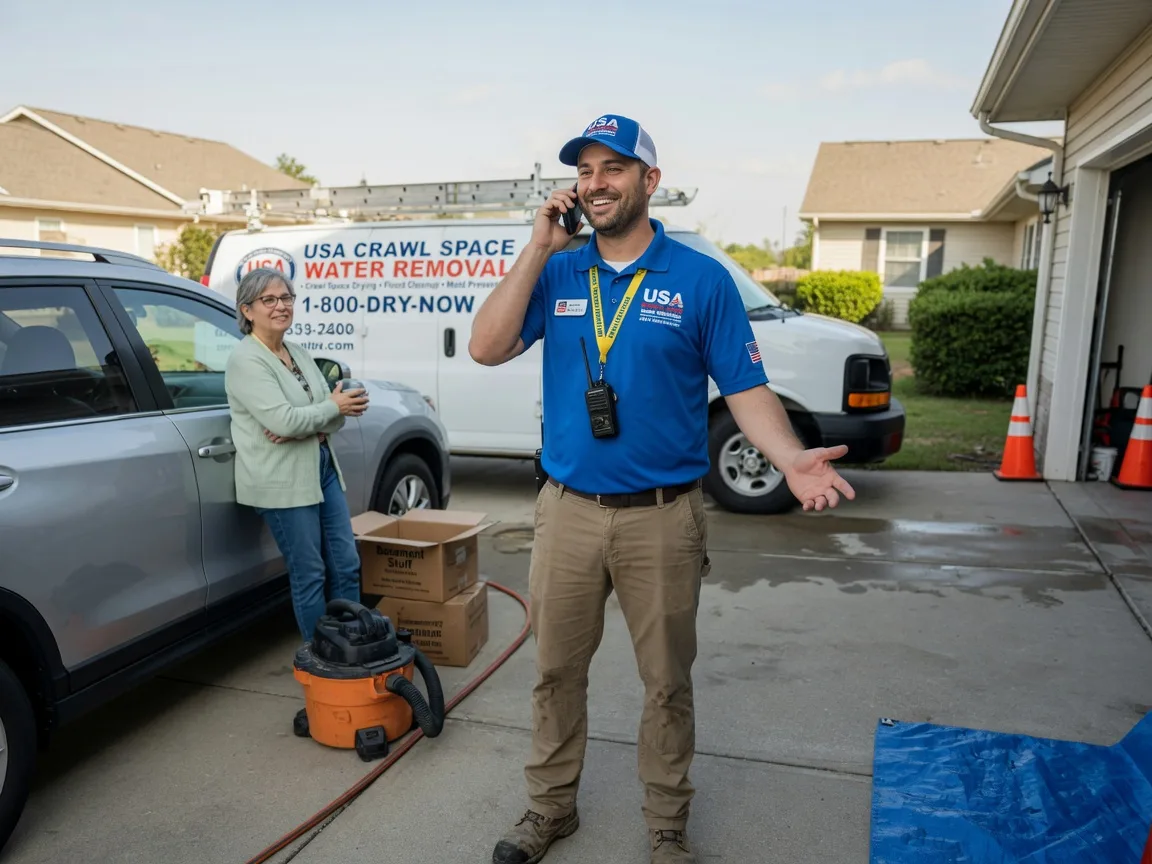 Crawl Space Water Removal Houston, AK FAQs